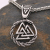 Slavic Veles Kolovrat Symbol Viking Jewelry Valknut Wolf Amulet Lion Bear Pendant Necklace Men Talisman Jewlery Accesorios Mujer