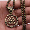 Slavic Veles Kolovrat Symbol Viking Jewelry Valknut Wolf Amulet Lion Bear Pendant Necklace Men Talisman Jewlery Accesorios Mujer