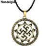 Slavic Wheel Dukhobor Amulet Viking Runes Amulet And Talisman Jewelry Slavic Pendant Necklace