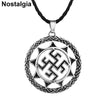 Slavic Wheel Dukhobor Amulet Viking Runes Amulet And Talisman Jewelry Slavic Pendant Necklace