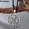 Slavic Wheel Dukhobor Amulet Viking Runes Amulet And Talisman Jewelry Slavic Pendant Necklace