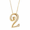 2020 Japan Popular 925 Sterling Silver Number 7 8 9 Pendant Necklace For Women Silver Link Chain Wedding Necklace