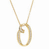 2020 Japan Popular 925 Sterling Silver Number 7 8 9 Pendant Necklace For Women Silver Link Chain Wedding Necklace