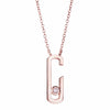 Valentines D Gift 925 Sterling Silver Move Addiction Necklace For Women Silver Link Chain Necklace Fine Jewelry