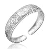 Slower Simple Lucky Vintage Bracelet Bangles For Women Silver Colour  Quality Jewelry   Christmas