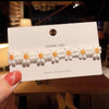 Small Daisy Choker Women's Lace Necklace Soft Sweet White Flower Neck Jewelry for Female Wedding Necklace Party Gift