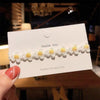Small Daisy Choker Women's Lace Necklace Soft Sweet White Flower Neck Jewelry for Female Wedding Necklace Party Gift