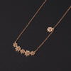 Small Daisy Steel Titanium Necklace Trend Simple Girl Stainless Steel Rose Gold Clavicle Chain Charm Jewelry Party Gift