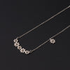 Small Daisy Steel Titanium Necklace Trend Simple Girl Stainless Steel Rose Gold Clavicle Chain Charm Jewelry Party Gift