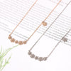Small Daisy Steel Titanium Necklace Trend Simple Girl Stainless Steel Rose Gold Clavicle Chain Charm Jewelry Party Gift
