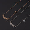 Small Daisy Steel Titanium Necklace Trend Simple Girl Stainless Steel Rose Gold Clavicle Chain Charm Jewelry Party Gift