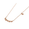 Small Daisy Steel Titanium Necklace Trend Simple Girl Stainless Steel Rose Gold Clavicle Chain Charm Jewelry Party Gift