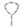 Small Wire Brambles Iron Unisex Thorns Choker Necklace For Women Hip-hop Goth Punk Barbed Wired Little Thorns Chain Mens Jewelry