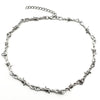 Small wire Brambles Iron Unisex Choker Necklace Women Hip-hop Gothic Punk Style Barbed Wire Little thorns Chain Choker Gifts