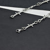 Small wire Brambles Necklace Women Man Hip-hop Gothic Punk Style Little Thorns Chain Choker Gifts for Friends 2021