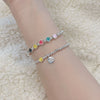 Smiling Face Beaded Bracelet For Women  Charm Jewelry Korean Accessories Christmas GaaBou Jewellery