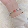 Smiling Face Beaded Bracelet For Women  Charm Jewelry Korean Accessories Christmas GaaBou Jewellery