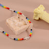 Smiling Face Hip Hop Aesthetic Beaded Necklaces For Women Steampunk Jewelry 2022 Trend Bracelet GaaBou Jewellery