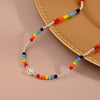 Smiling Face Hip Hop Aesthetic Beaded Necklaces For Women Steampunk Jewelry 2022 Trend Bracelet GaaBou Jewellery