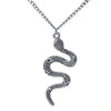 Snake Necklace  Animal Snake Dangle Women Pendant Necklace Minimalist Style Alloy Trendy Female Birthday Jewelry Gift Party