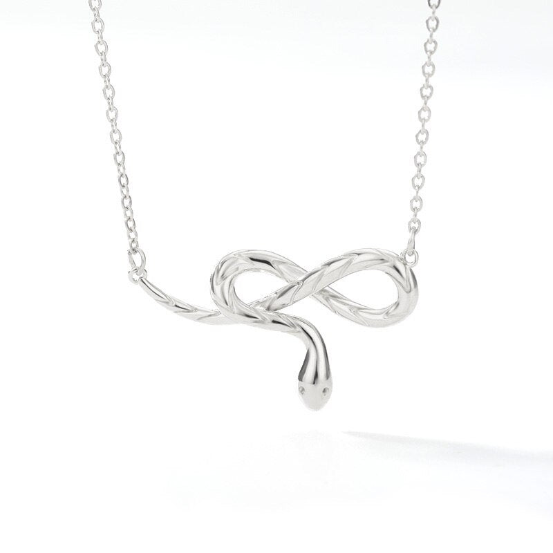 Snake Necklace for Women Stainless Steel Gold  Color Snake Pendant Necklace Choker Jewellery Collier Friend Gift