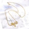 Snake Necklace for Women Stainless Steel Gold  Color Snake Pendant Necklace Choker Jewellery Collier Friend Gift