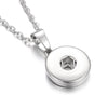 Snap Button Jewelry Necklaces Metal Tassel 18mm Snap Button Necklace Pendants Initial Necklace Choker Necklace Women Jewelry