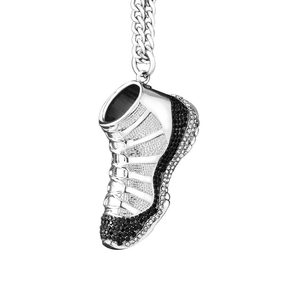 Sneaker Necklace Gift Idea Tik Tok Hippop Street Style Vintage-Cool Necklace For Men And Women