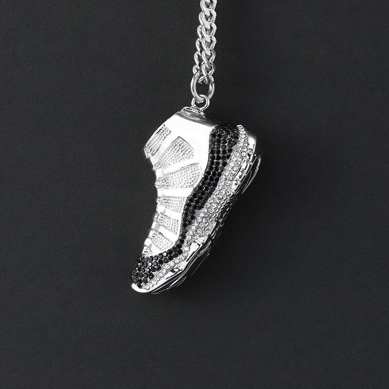 Sneaker Necklace Gift Idea Tik Tok Hippop Street Style Vintage-Cool Necklace For Men And Women