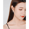 Snowflake Zircon Stud Earrings For Women 925 Stamp Silver Color Designer Earrings Wedding Party  Fine Jewelry 2022