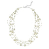 Socialite temperament pearl multi-layer collar chain women Japan and Korea simple chocker collar neck ornaments short necklace