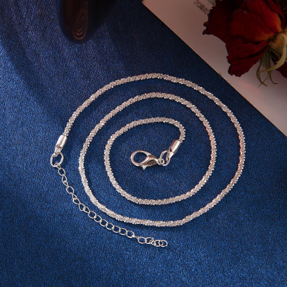 Soft Choker Necklace Simple Strip Geometric Cubic Zircon Necklace Silver Color Clavicle Chain Charm Necklace For Women