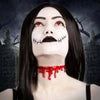 Soft Glue Blood Drop Necklace Halloween Creative Costume Party Props Multilayer Necklace Pendant Halloween Cosplay Props
