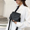 Solid Color Thick Chain Small PU Leather Crossbody Bags For Women 2022 Summer Shoulder Cross Body Bag Ladies Handbags