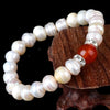 2020 Armbanden Voor Vrouwen 8-9mm Baroque Bracelet Natural Pearl 6 Color For Choice Christmas Gift For Women