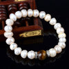 2020 Armbanden Voor Vrouwen 8-9mm Baroque Bracelet Natural Pearl 6 Color For Choice Christmas Gift For Women