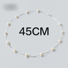 2020 Real Ketting Necklace 925 Sterling Jewelry 100% Natural Pearl Necklaces Women Sterling-silver-jewelry