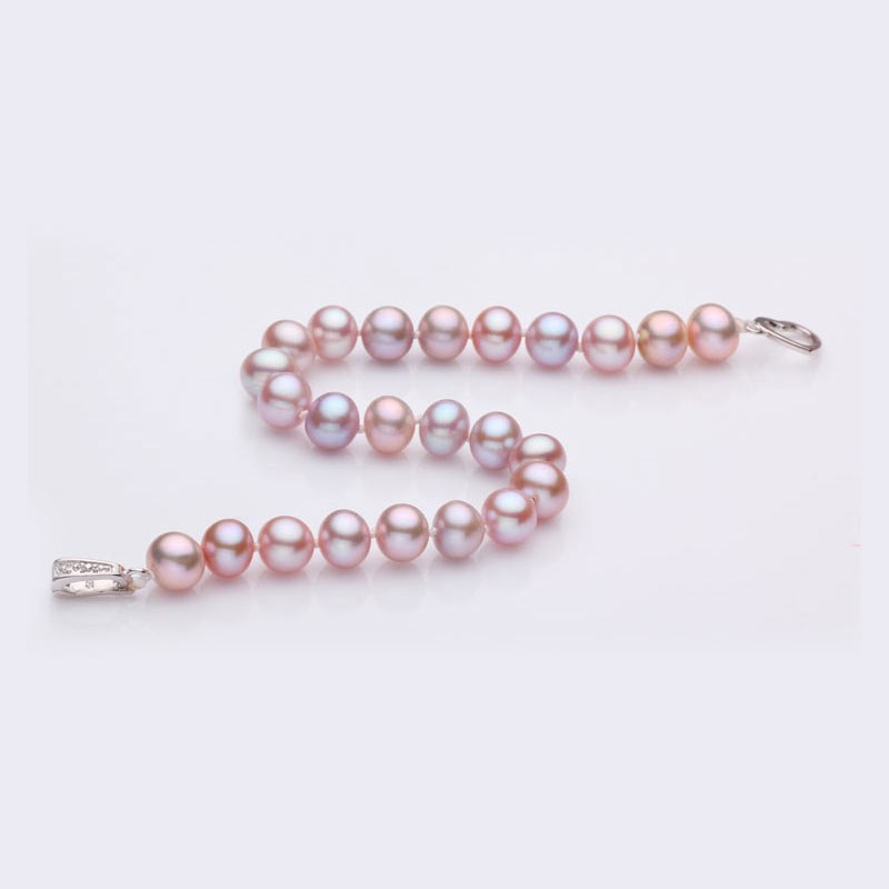 Armbanden Voor Vrouwen 7-8mm Natural Pearl Bracelet For Women White/multi-color Four Types Fashion Charm