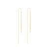 South Korea's design jewellery simple atmosphere long line tassel earrings ear line elegant women's thin earrings