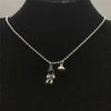 Spaceman Magnetic Pendant Necklace For Lovers Astronaut Creative Star Couple Necklaces Friendship Jewelry Anniversary Gift