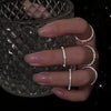 Sparkling Rings For Women Engagement Female Ring  Jewelry Designer Korean Style Aesthetic Accessories GaaBou Jewellery