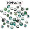 Special Offer Mixing Random Shipment Charm Beads Pendant DIY Bracelets Necklaces For Women Men Jewelry Accessories 100Pcs/50Pcs