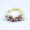 clearance simple and near-round light micro- gold pure pearl elastic bracelet female can be customize