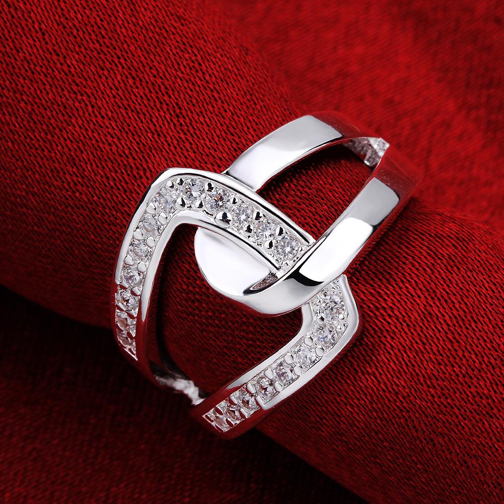 Special offer 925 Sterling Silver crystal diamond ring For Women charms Party wedding accessories designer jewelry gifts