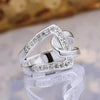 Special offer 925 Sterling Silver crystal diamond ring For Women charms Party wedding accessories designer jewelry gifts