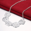 Special offer Spiral pattern Pendant 925 Stamped Silver Necklace For Women fine party Wedding Jewelry Christmas gifts