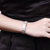 Special offer fine noble Popular jewelry 925 sterling silver beautiful Watchband Bracelet for woman Wedding party gifts