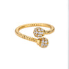 Spherical Zircon Rings for Women Stainless Steel Gold Color Finger Ring Femme 2023 Trend Wedding Aesthetic Jewelry anillos mujer