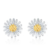 Spring Collection 925 Sterling Silver Earrings Female Fresh Chrysanthemum Sun Flower Earrings Fashion Jewelry For Party