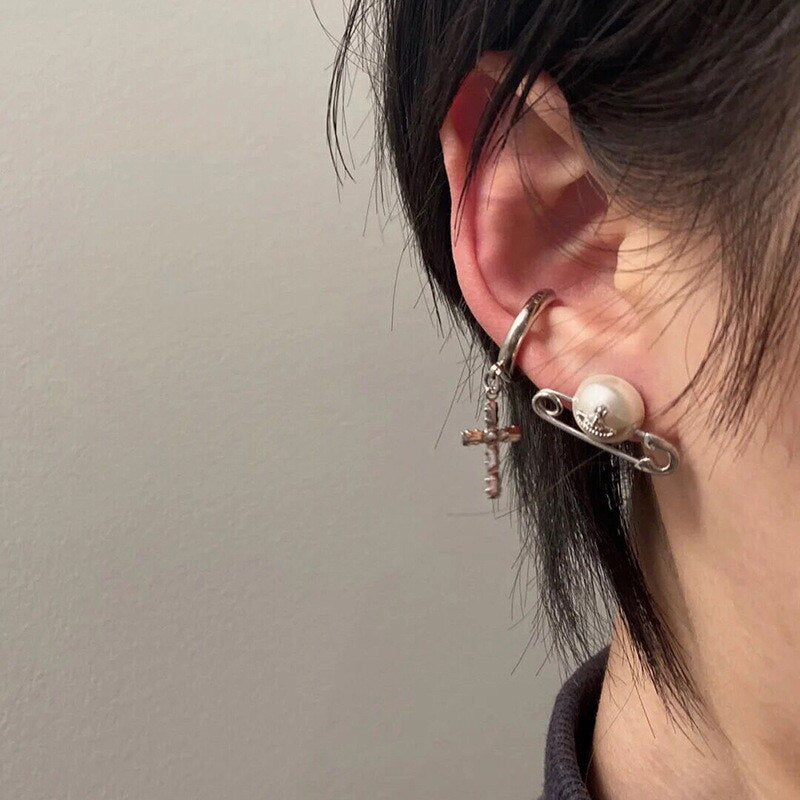 Spring Vintage Trend Love Pearl Planet Shape Women's Party Necklace Jewelry Clavicle Necklace Gift Hangzhi 2021